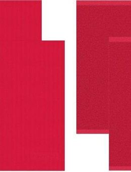 DDDDD Geschirrtuch Logo, (Set, 4-tlg., Combi-Set: 2x Küchenhandtuch 50 x 55 cm + 2x Geschirrtuch 60 x 65 cm)