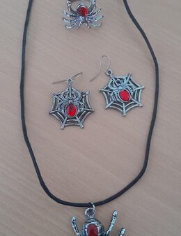 Spinnen-Schmuck-Set Fasching - Gaggenau
