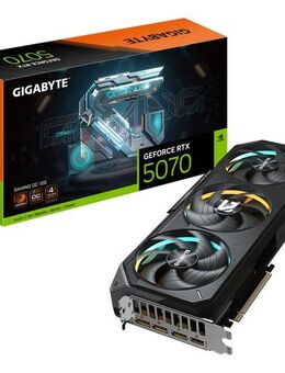 Gigabyte GeForce RTX 5070 GAMING OC 12G Grafikkarte - 12GB GDDR7, 192 Bit, PCI- Grafikkarte
