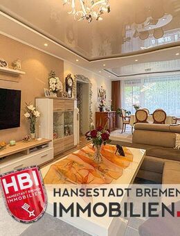 Mahndorf / Stilvolle 4-Zimmer-Erdgeschosswohnung mit 2 Loggien und Pkw-Stellplatz in ruhiger Lage - Bremen