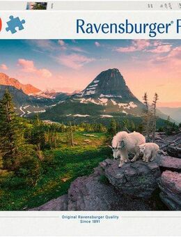 Ravensburger Puzzle Almbock mit Baby, 3000 Puzzleteile, Made in Germany