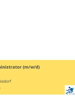 Systemadministrator (m/w/d) - Troisdorf