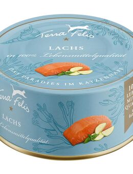 Sparpaket Terra Felis 24 x 80 g - Lachs