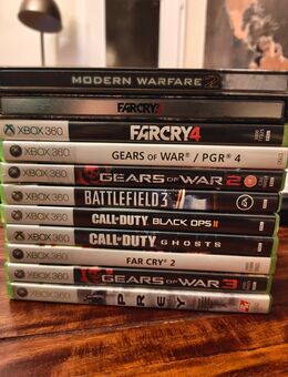 Xbox360 Spiele Call of duty Far Cry Battlefield Prey Gears of War - Solingen (Klingenstadt)