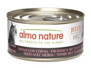 Almo Nature HFC Jelly 6 x 70 g - Thunfisch mit Zackenbarsch
