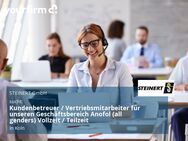 Kundenbetreuer / Vertriebsmitarbeiter für unseren Geschäftsbereich Anofol (all genders) Vollzeit / Teilzeit - Köln
