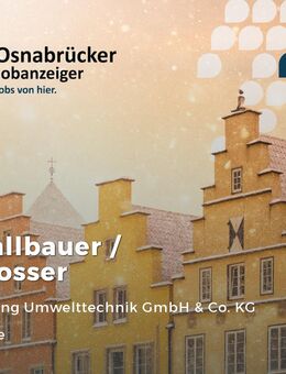 Metallbauer / Schlosser (m/w/d) - Melle