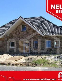 Musterhaus! Traumhafter Neubaubungalow mit massiver Garage und 2 Erkern in ruhiger Wohnlage von Geeste gelegen! - Geeste