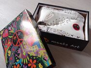 Sneaker/Doockers by Gerli Neu ❤️ weiß ❤️ Limited Edition Peace& Love - Fürth