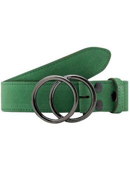 Rettungsring Gürtel Ledergürtel mit austauschbarer Schließe »Zwei Kreise Schwarz«