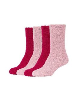 Camano Socken Socken Cosy Kuschelsocken Flauschig Warm Damen Lang