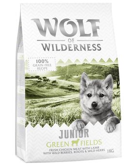 Wolf of Wilderness Junior "Green Fields" Lamm - getreidefrei - 1 kg