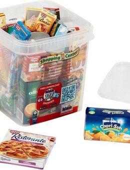 Klein Kaufladensortiment Große Box mit Kaufladenzubehör