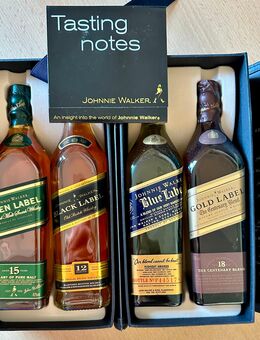 Johonnie Walker The Collection (4x 200 ml, Green Black Blue Gold) - Sankt Augustin