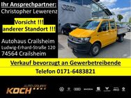 VW T6, 2.0 TDI Pritsche Doka, Jahr 2019 - Schwäbisch Hall