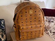 MCM Stark Small Medium Rucksack Bag Neu Cognac Backpack Tasche - Glattbrugg