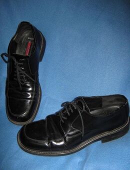 NEUw * Elegant * Anlass * Business * Freizeit * Echt- Leder * Schnür * Schuhe "Lloyd" Original * Modell: Sancho * Gr. 42/ 8 * schwarz * black * - Riedlingen