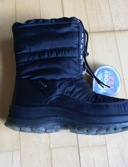 Romika Damen-Winterstiefel, Gr. 39, gefüttert, Schwarz, - Königswinter