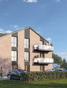 Erstbezug! hochwertige 3-Zimmer Mietwohnung mit zwei Stellplätzen in zentraler Lage von Rheine! - Rheine