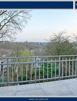 Attraktive Maisonette-Wohnung mit zwei Terrassen und kleinem Garten und mit toller Aussicht - Essen