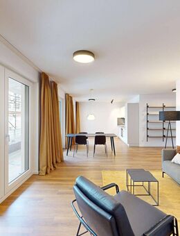 Möblierte 4-Zimmer-Wohnung am Rhein - Ludwigshafen (Rhein)
