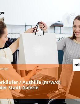 Aushilfsverkäufer / Aushilfe (m/w/d) Plauen in der Stadt-Galerie - Plauen