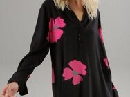 Aniston SELECTED Longbluse mit Blüten bedruckt - Jedes Teil ein Unikat
