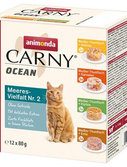 Sparpaket animonda Carny Ocean 24 x 80 g - Ocean Mixpaket 2 (4 Sorten)
