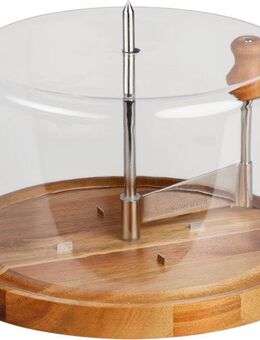 KESPER® Käsehobel Hobel mit Haube, Holz, (1-St), aus Akzienholz