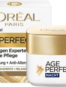 L'ORÉAL PARIS Nachtcreme Age Perfect Pro-Kollagen Nacht, mit hoher Wirksamkeit