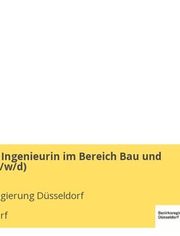 Ingenieur / Ingenieurin im Bereich Bau und Verkehr (m/w/d) - Düsseldorf