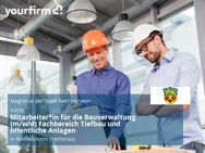 Mitarbeiter*in für die Bauverwaltung (m/w/d) Fachbereich Tiefbau und öffentliche Anlagen - Reichelsheim (Wetterau)