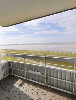 Büsum/ Familienlagune: Traumhafte 2-Zimmer-Wohnung mit Meerblick im 6. Stock des Hochhauses - Büsum