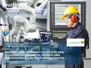 Betriebs- oder Volkswirt/in (m/w/d) oder Wirtschaftsingenieur/in (m/w/d) oder Maschinenbau- oder Elektroingenieur/in (m/w/d) - München