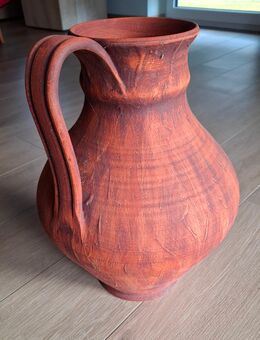Große Terracotta Henkel Vase - Petershagen