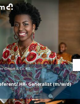 Personalreferent/ HR- Generalist (m/w/d) - Mönsheim