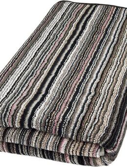 ROSS Saunatuch Missoni-Serie, Frottier (Packung, 1-St), aus feinster Baumwolle, dezente Streifen, Multifarben