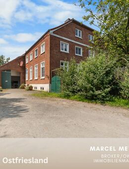 *** RESERVIERT *** Historischer Gulfhof: Stilvolle Eigentumswohnung mit Deichblick - Krummhörn