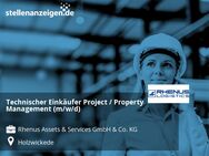 Technischer Einkäufer Project / Property Management (m/w/d) - Holzwickede