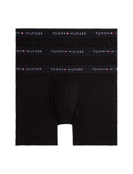Tommy Hilfiger Underwear Boxershorts 3P BOXER BRIEF WB (Packung, 3-St., 3er-Pack) mit kontrastfarbenem Logobund