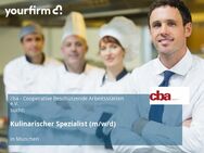 Kulinarischer Spezialist (m/w/d) - München