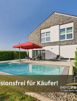 Exklusives massives Viebrockhaus mit Pool, Designküche & Effizienzklasse A+ - sofort einziehen! - Warstein