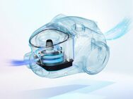 BOSCH Bodenstaubsauger Serie 4 BGS21CAR, Hygiene-Filter, XXL-Polsterdüse, XXL-Fugendüse, 750 W, beutellos, 10 J. Motorgarantie, ideal zur Fahrzeug-Innenreinigung, kompakt, rot