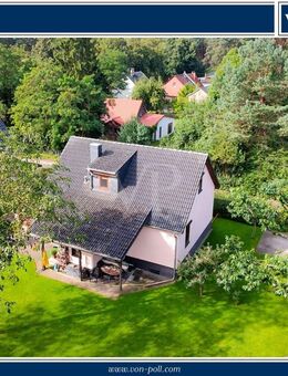 Energieeffizientes, unterkellertes Einfamilienhaus im Grünen mit vermietetem Nebengelass - Groß Köris