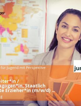 Sozialarbeiter*in / Sozialpädagogen*in, Staatlich anerkannte Erzieher*in (m/w/d) Vollzeit / Teilzeit - Trendelburg
