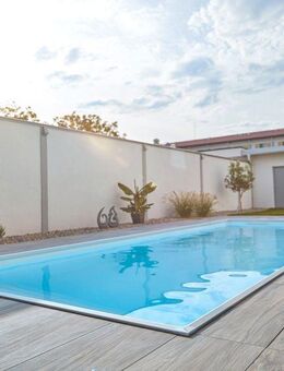 PP Skimmerpool 300x500x150 cm PPline Silber Basic - Alzenau