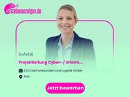 Projektleitung Cyber- / Informationssicherheit (gn) - Köln