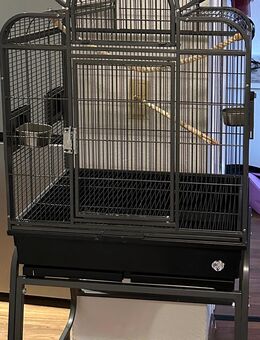 Montana Vogelkäfig auf Rollen-top zustand + Vogelsand inklusive - Berlin Steglitz-Zehlendorf