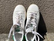 Adidas Stan Smith Damen | Weiß-Grün | Gr. 37 1/3 (US5 / UK4,5) | Guter Zustand - Hamburg