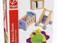 Hape Puppenhausmöbel Babyzimmer (Set, 8tlg)